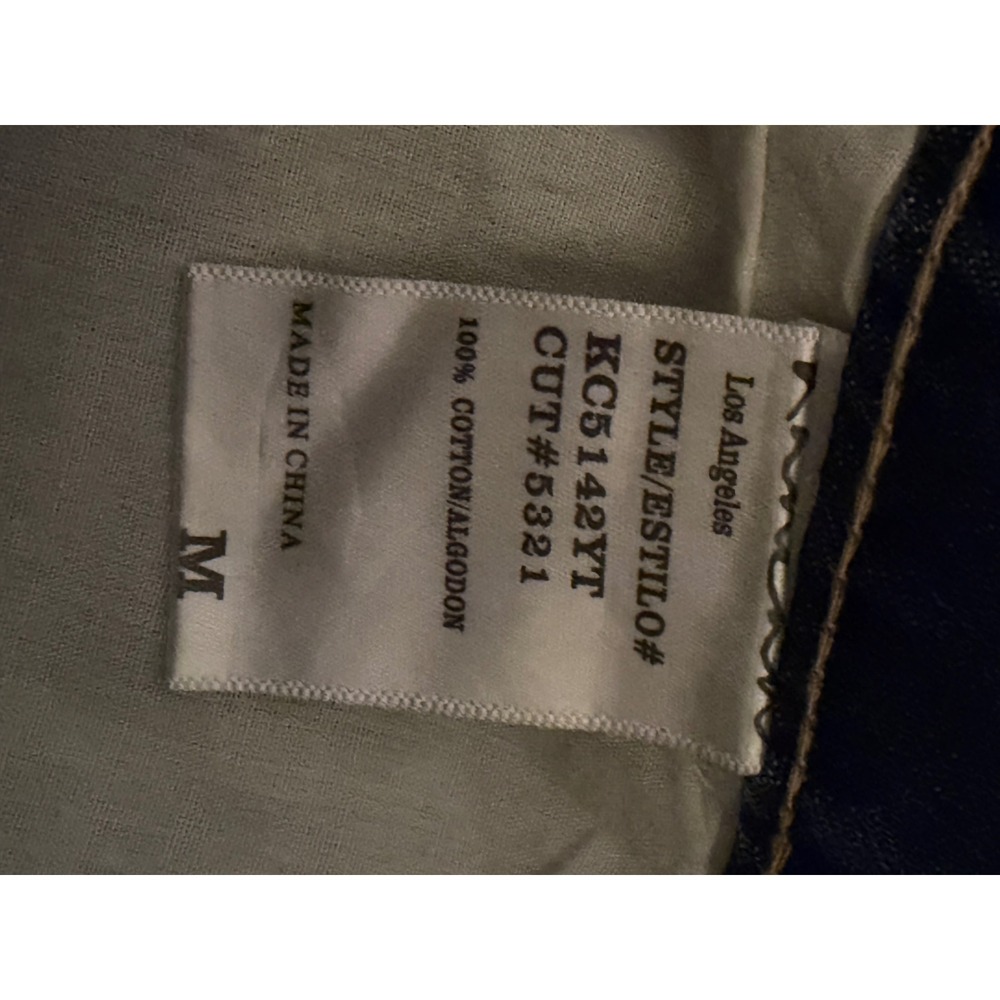 KanCan Light Blue Distressed Jean Shorts size Medium NWT - Picture 6 of 7